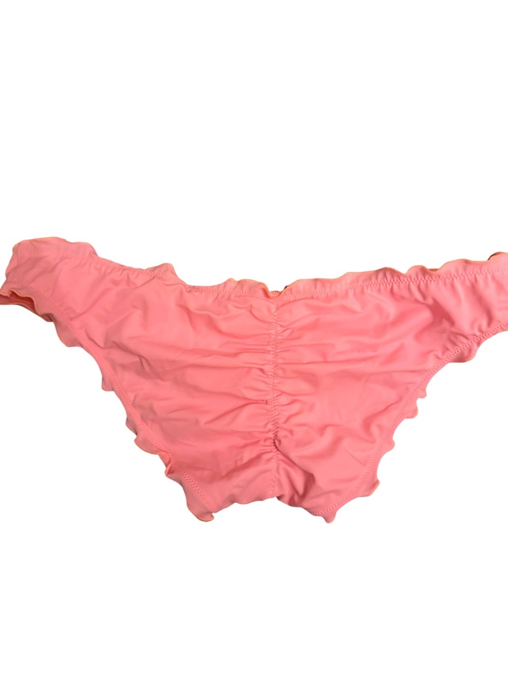 Victoria’s Secret Ruffled Ruched Bikini Bottoms Size M - Picture 2 of 3